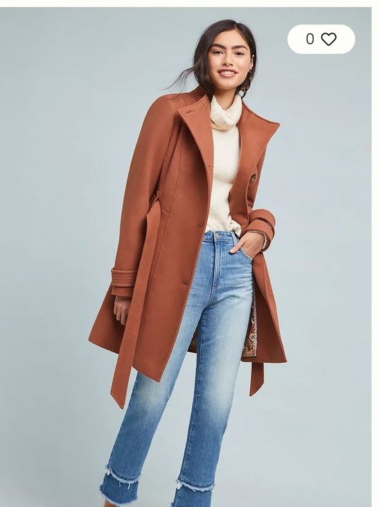 Anthropologie Jackets & Blazers - Cartonnier Shania Belted Coat